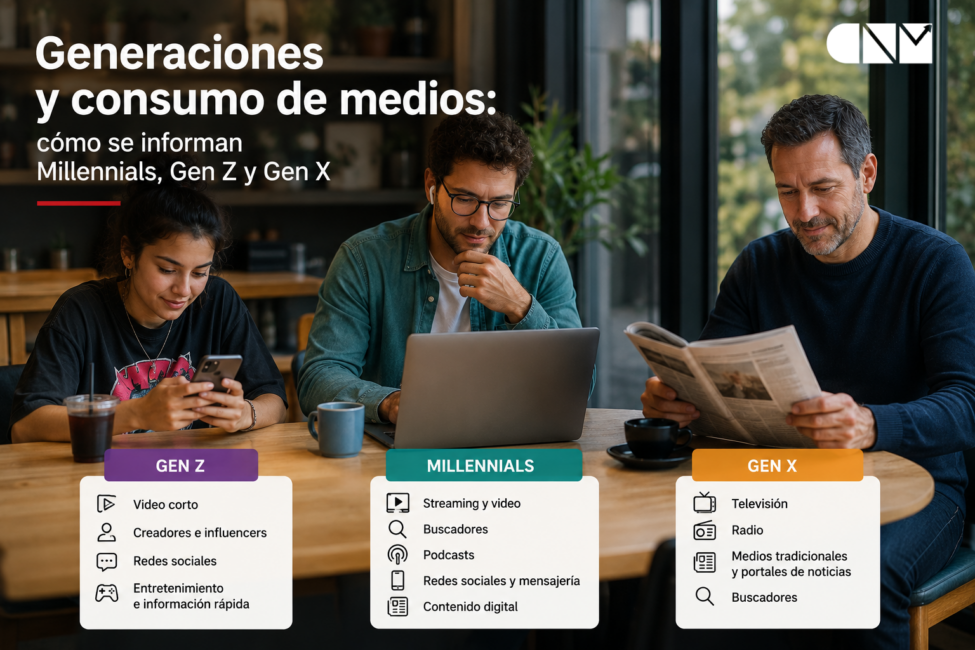 Generaciones y consumo de medios