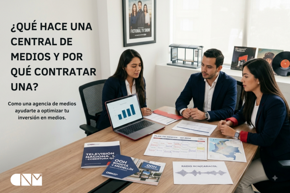 que es una central de medios
